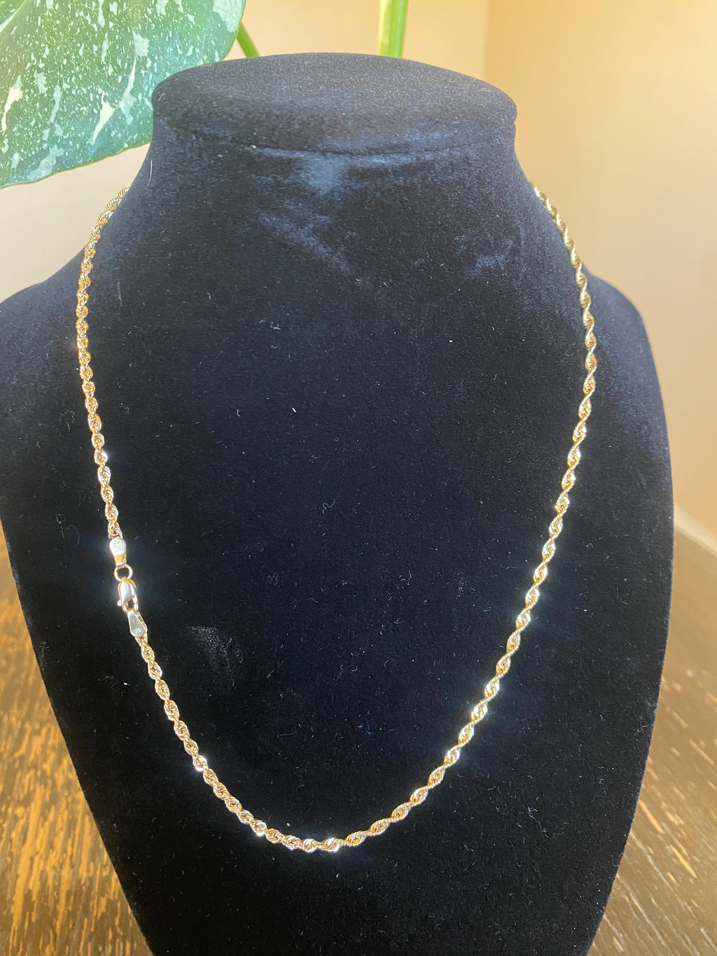 Rope chain 18in 2mm 10k yellow gold – Laydan Jewelry Company